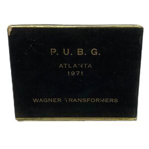 1971 Congress Playing Card Decks For Wagner Transformers PUBG Atlanta GA Vintage